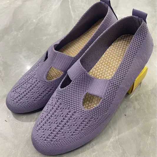 Chaussures décontractées Amelie Morin en maille respirante