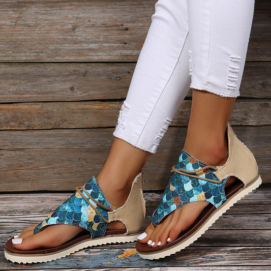 Sandales Amelie Morin grandes tailles, confortables et colorées