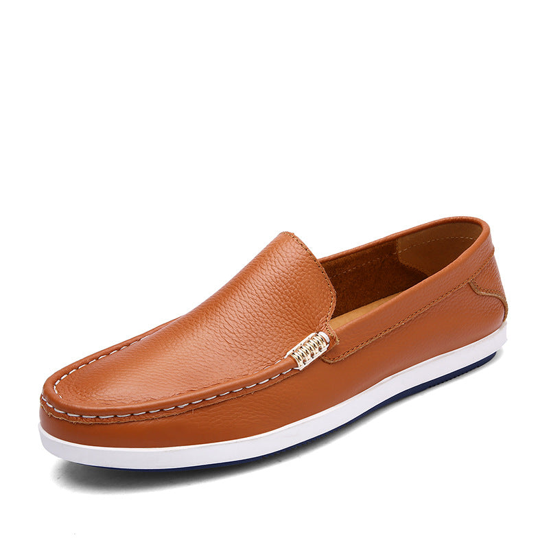 Mocassins en cuir respirant pour hommes Amélie Morin
