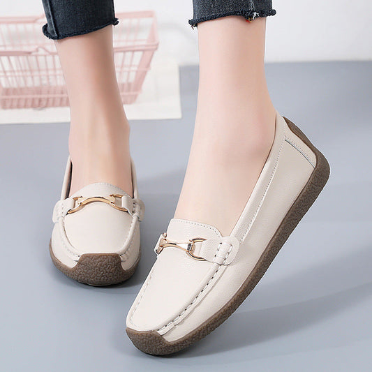 Mocassins compensés confortables d'Amélie Morin