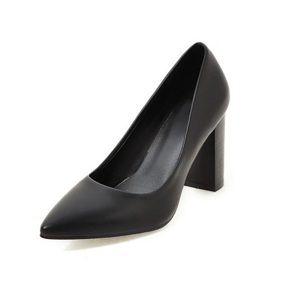 Escarpins chics à talons carrés Amelie Morin