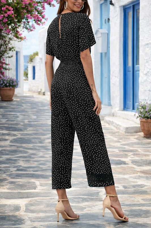 Combinaison chic à fleurs Amelie Morin inspirée de Pinterest