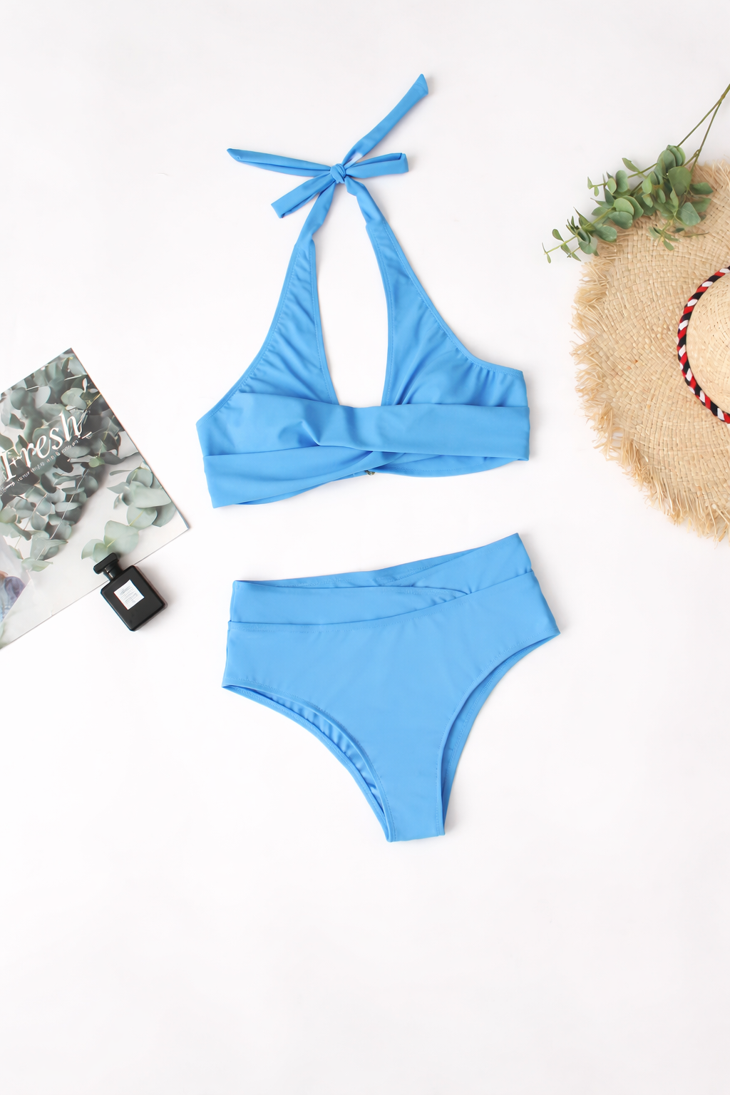 Bikini taille haute chic par Amélie Morin