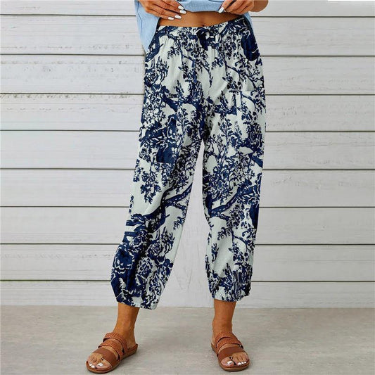Combinaison pantalon bohème fleurie Amelie Morin pour tous les jours