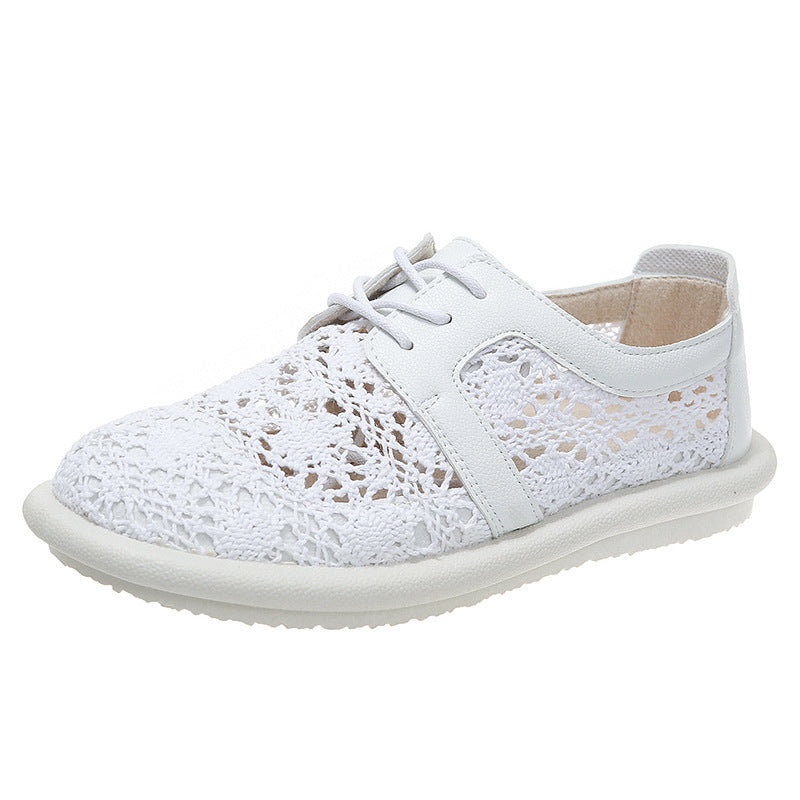 Chaussures plates décontractées respirantes en crochet Amelie Morin