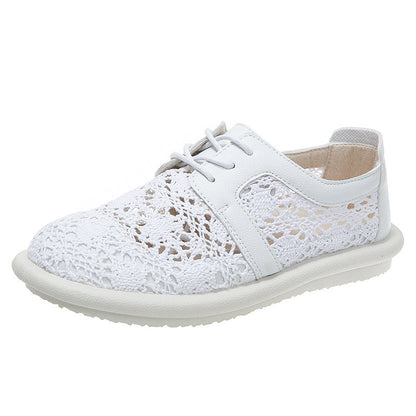 Chaussures plates décontractées respirantes en crochet Amelie Morin