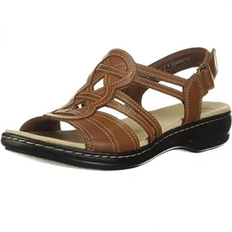 Sandales de plage Chic Comfort Amelie Morin à bout ouvert