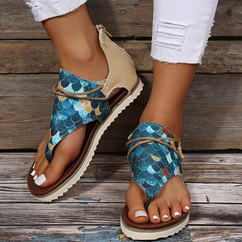 Sandales Amelie Morin grandes tailles, confortables et colorées