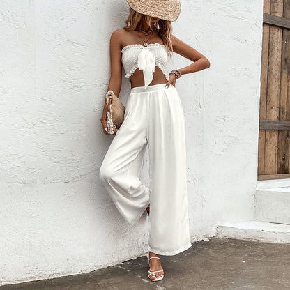 Ensemble blanc à volants Amelie Morin, tenue inspirée de Pinterest