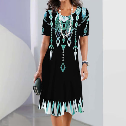 Robe d'été chic grande taille signée Amélie Morin