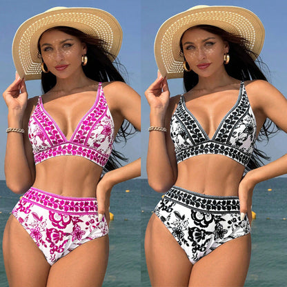 Bikini taille haute Amélie Morin inspiré de Pinterest