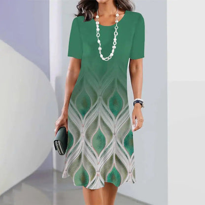 Robe d'été chic grande taille signée Amélie Morin
