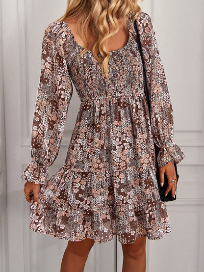 Robe bohème à imprimé floral Amélie Morin