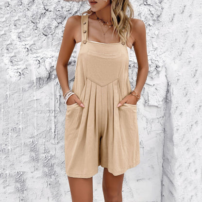 Pinterest-Inspired Elizabeth Ainsley Short Jumpsuit