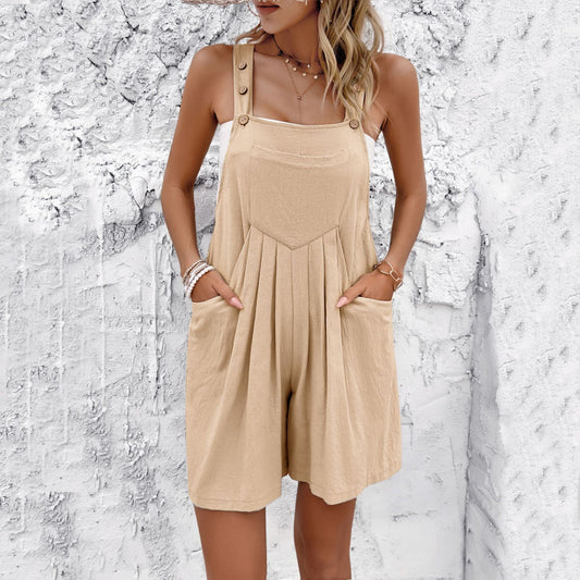 Pinterest-Inspired Elizabeth Ainsley Short Jumpsuit