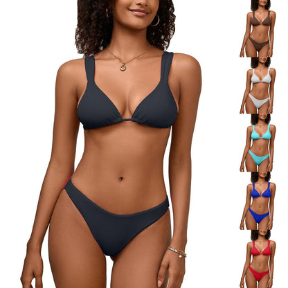Maillot de bain bikini chic à lacets Amélie Morin