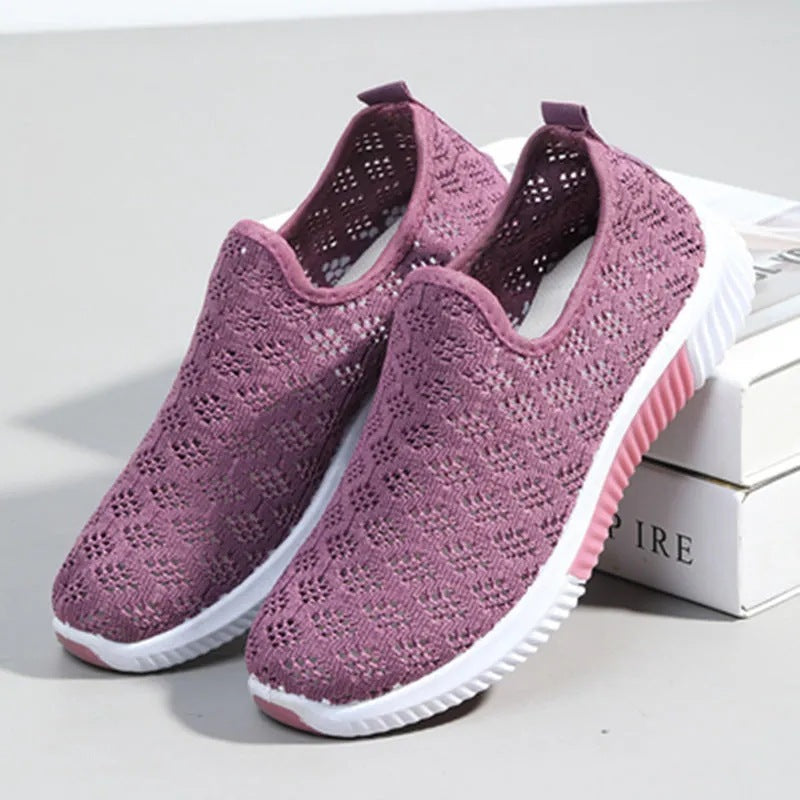 Chaussures à enfiler Amelie Morin en maille respirante