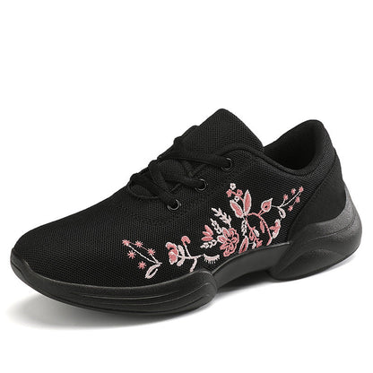 Baskets respirantes en maille florale Amelie Morin