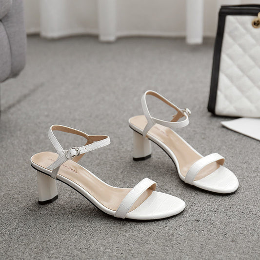 Elegant Elizabeth Ainsley Pinterest-Inspired Heeled Sandals