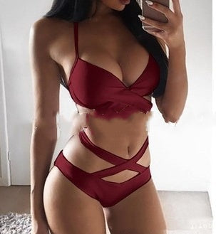 Ensemble bikini à bretelles Chic Colorblock Amelie Morin