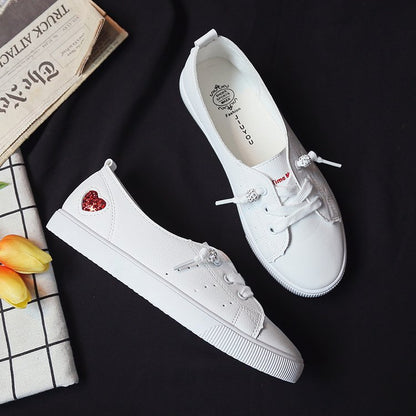 Baskets Chic Heart Slip-On d'Amélie Morin