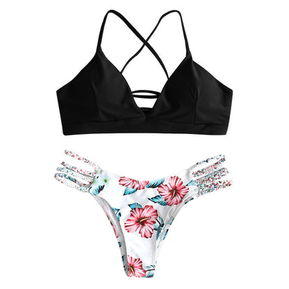 Ensemble bikini tressé Amélie Morin inspiré de Pinterest