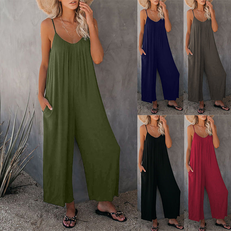 Relaxed Fit Elizabeth Ainsley Pinterest-Inspired Jumpsuit