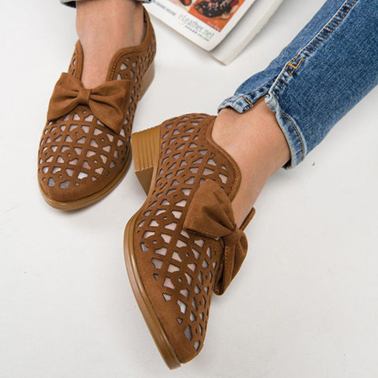 Mocassins à nœud chics par Amélie Morin
