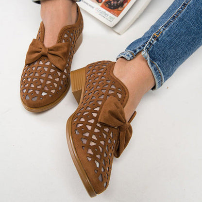 Mocassins à nœud chics par Amélie Morin