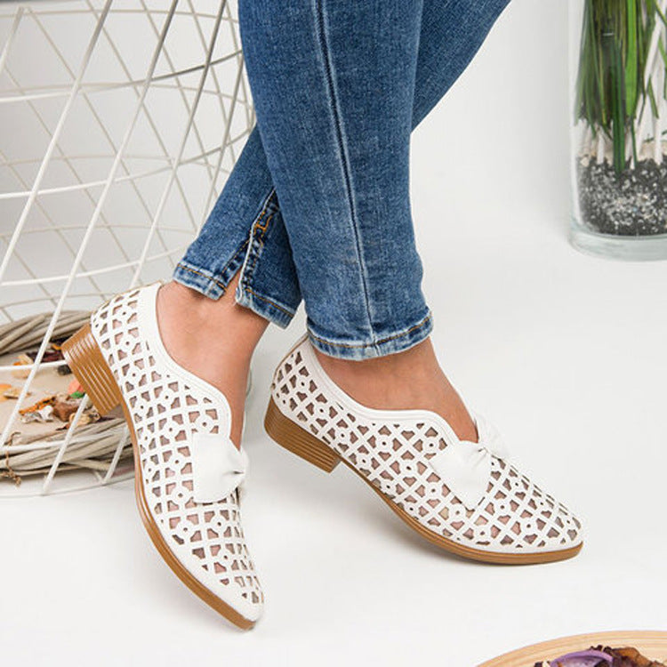 Mocassins à nœud chics par Amélie Morin