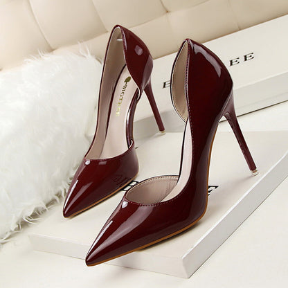 Escarpins à talons aiguilles vernis élégants Amelie Morin