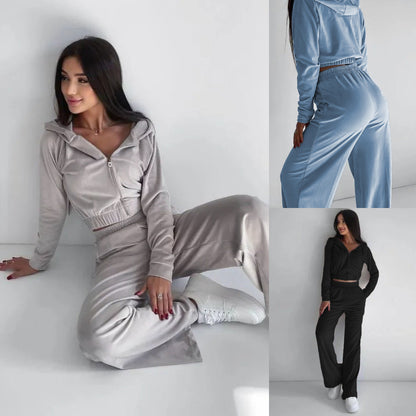 Chic Elizabeth Ainsley Two-Piece Sweatshirt Lounge Set