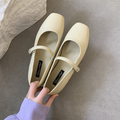 Escarpins Mary Janes à petits talons Amelie Morin, chics au quotidien
