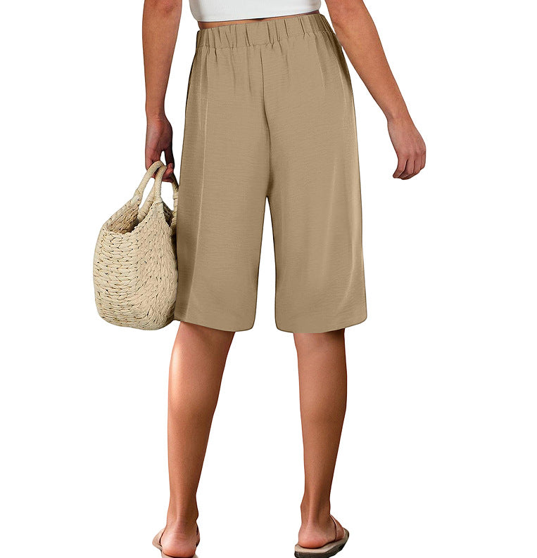 Pantalon court d'été Amélie Morin inspiré de Pinterest