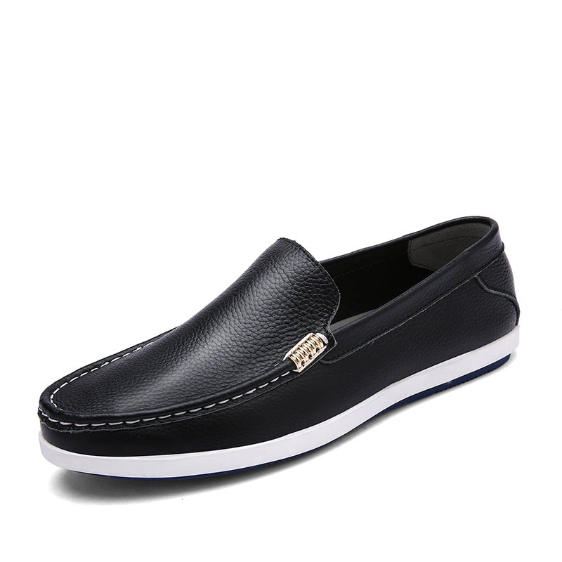 Mocassins en cuir respirant pour hommes Amélie Morin