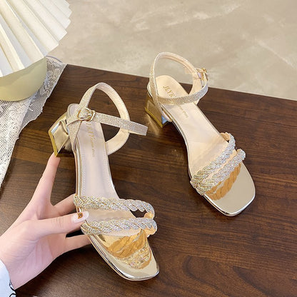 Sandales à talons élégantes Amelie Morin inspirées de Pinterest
