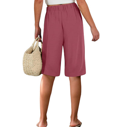 Pantalon court d'été Amélie Morin inspiré de Pinterest