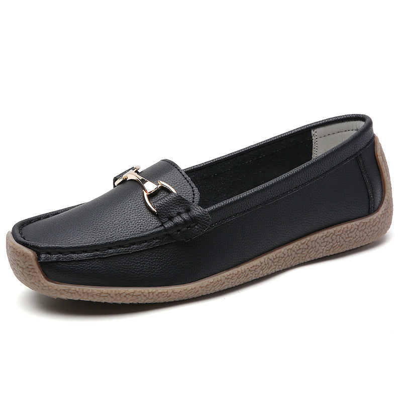 Mocassins compensés confortables d'Amélie Morin