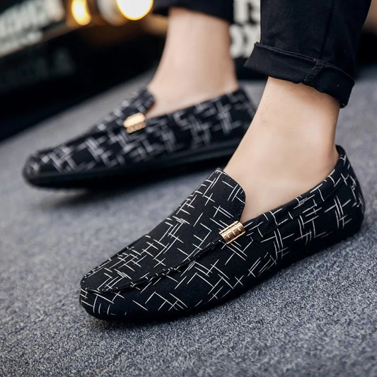 Mocassins modernes en toile Amelie Morin Chaussures de tous les jours