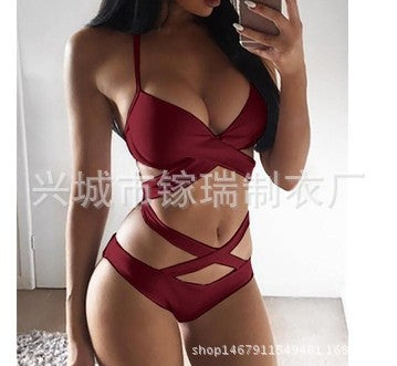 Ensemble bikini à bretelles Chic Colorblock Amelie Morin
