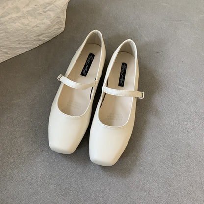 Escarpins Mary Janes à petits talons Amelie Morin, chics au quotidien