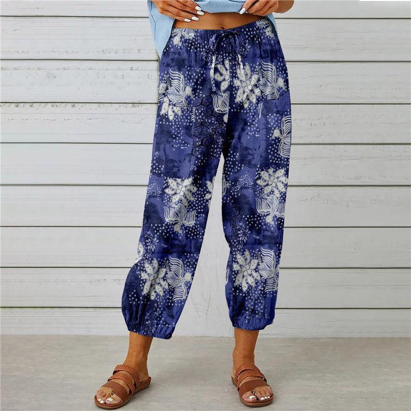 Combinaison pantalon bohème fleurie Amelie Morin pour tous les jours