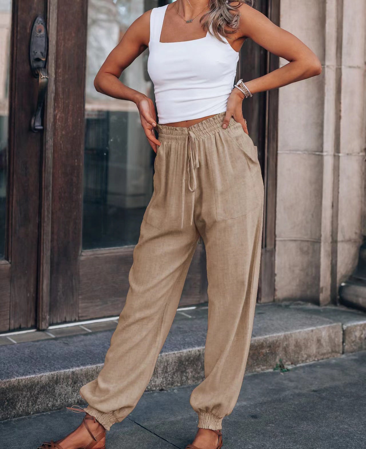 Pantalon Lanterne Amelie Morin coupe décontractée