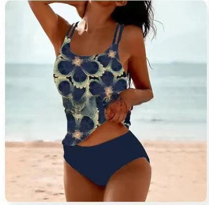 Bikini rétro taille haute par Amélie Morin
