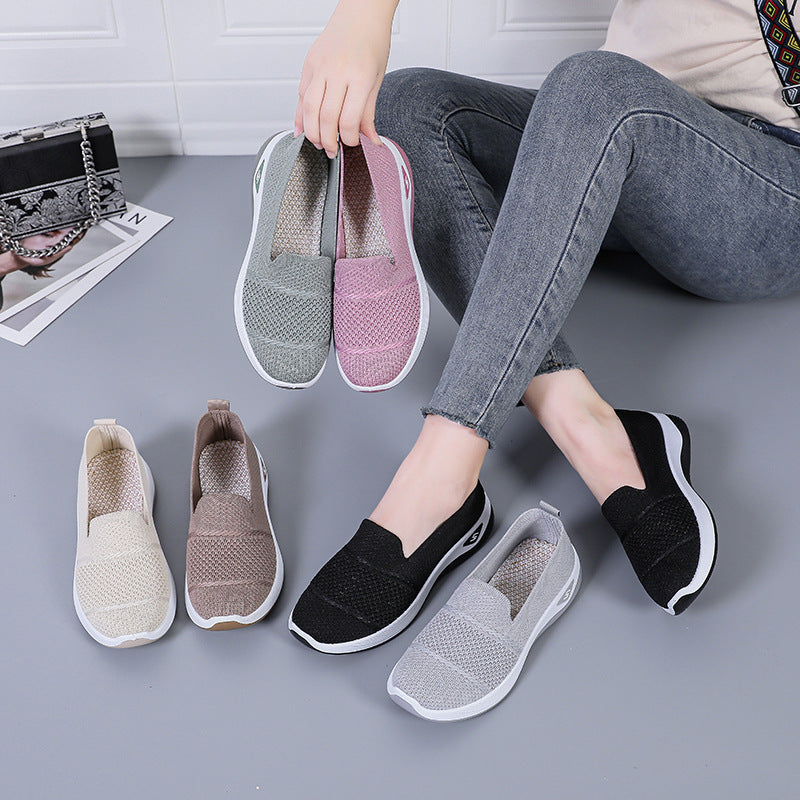Baskets confortables en maille Amelie Morin