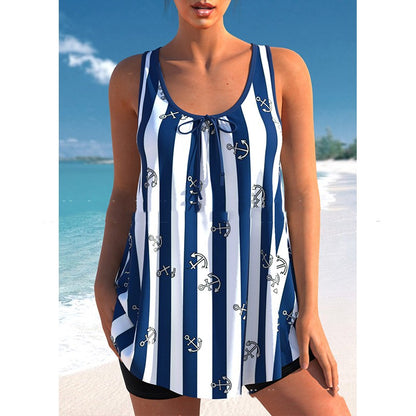 Bikini imprimé grande taille chic par Amélie Morin