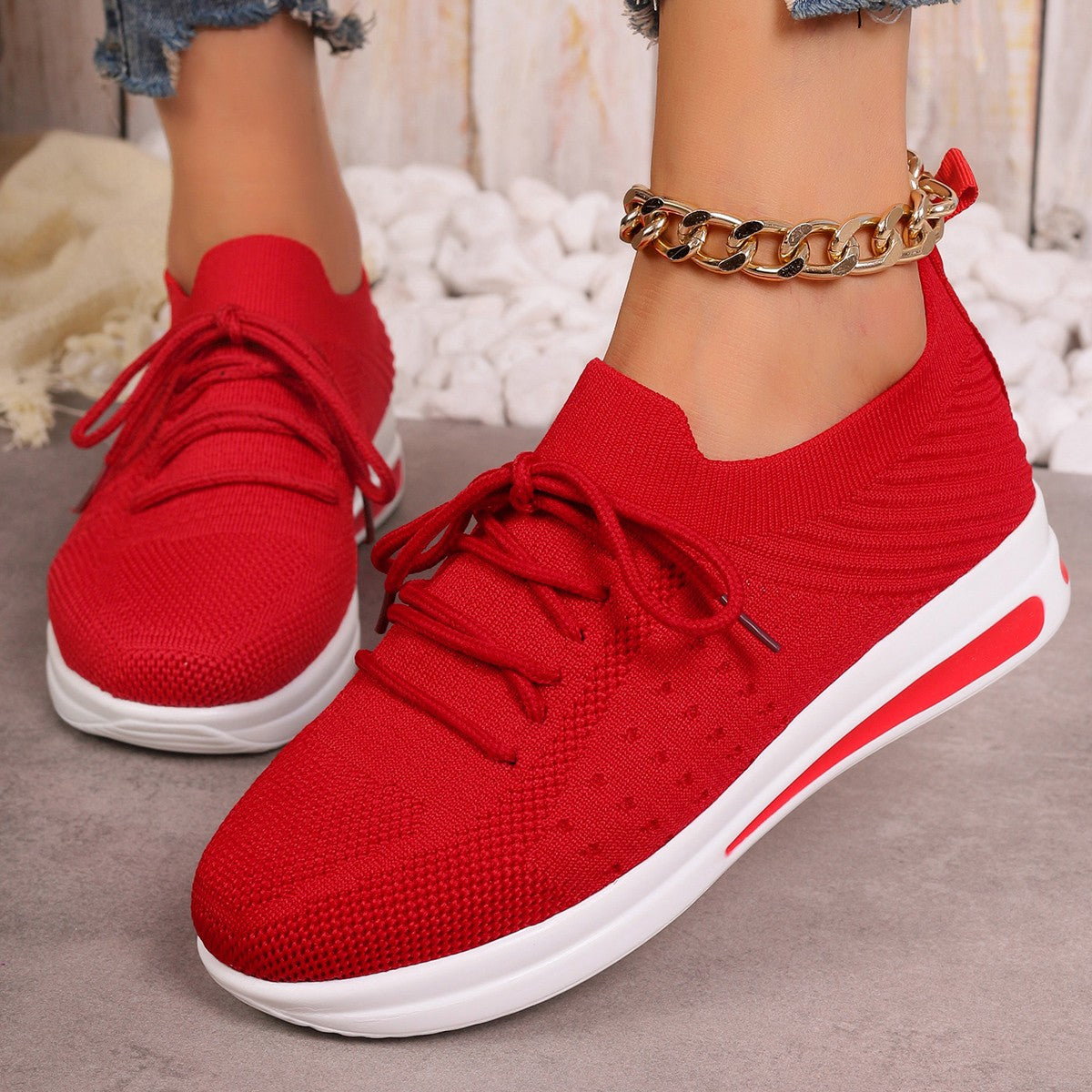Baskets légères Amelie Morin Flyknit pour tous les jours
