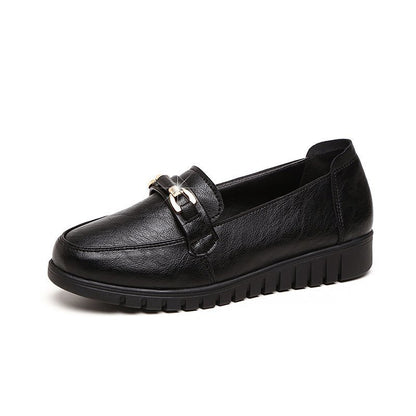 Mocassins plats en cuir Elegant Comfort Amelie Morin