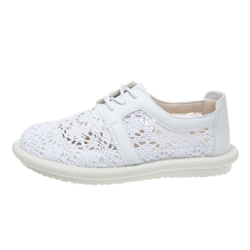 Chaussures plates décontractées respirantes en crochet Amelie Morin