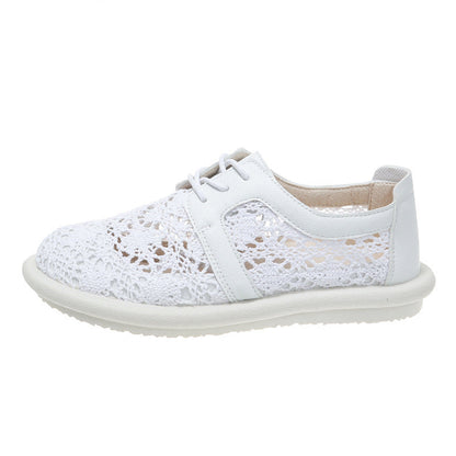Chaussures plates décontractées respirantes en crochet Amelie Morin